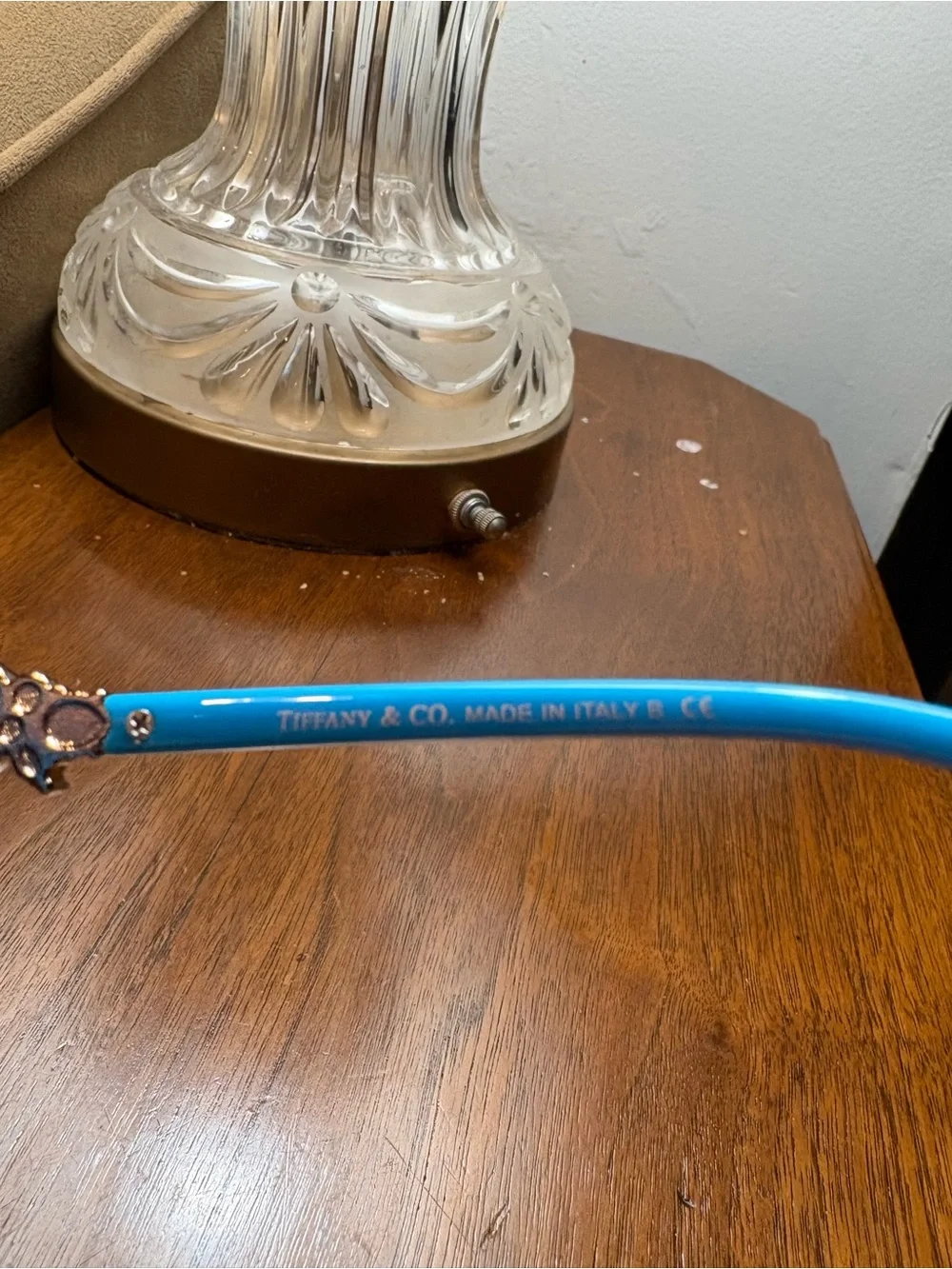 Tiffany & Co. Black & Blue Cat-Eye Sunglasses
